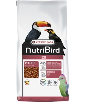 NutriBird T20 Original – Alimento para tucanos e pombas da fruta – Versele-Laga