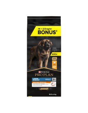 Purina Pro Plan Large Robust Everyday Nutrition Adult Chicken 16,5Kg(14kg+2,5kg)