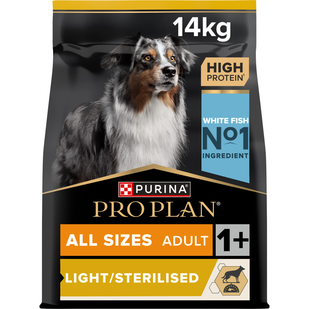 Purina Pro Plan All Sizes Sterilised Peixe Branco 14kg - Image 3